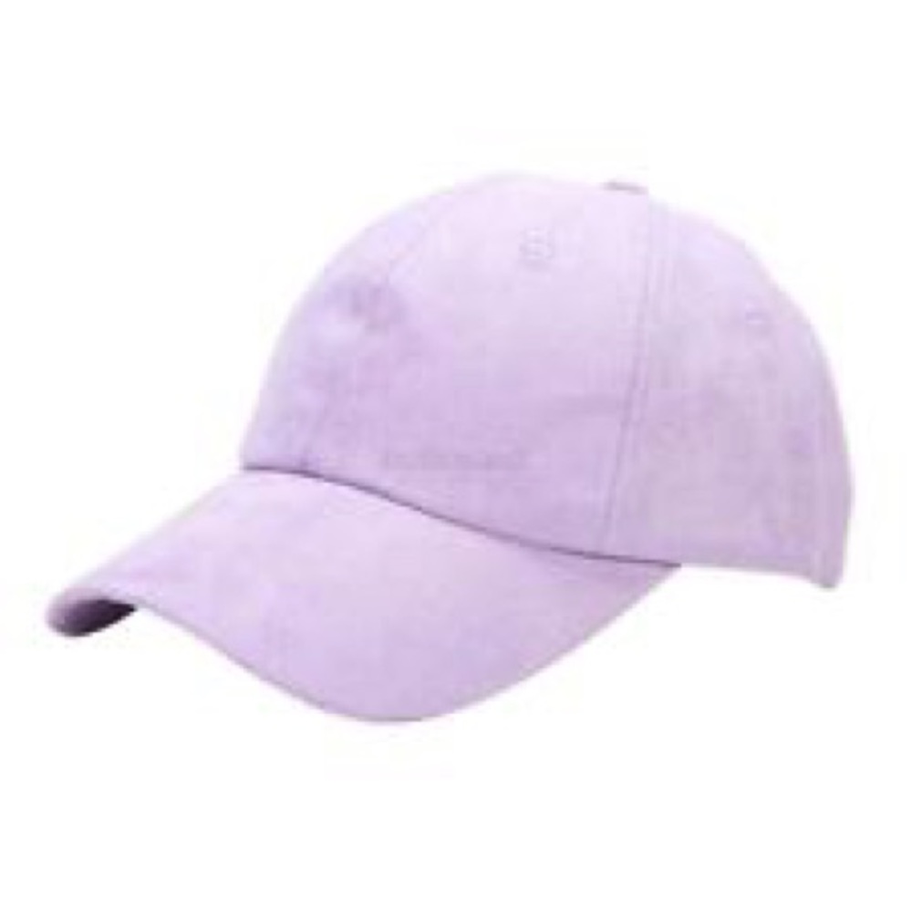 Faux suede Purple snap back ! - Picture 1 of 3